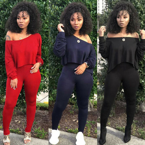 Women Sets Women Red Black Yellow 2 pcs Sweatsuit Cotton Summer Pullover Suits Women outfit Two Piece Tracksuits