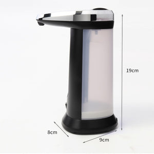 400Ml Fashion Automatic Liquid Soap Dispenser Smart Sensor Touchless ABS Electroplated Sanitizer Dispenser Soap Kitchen Bathroom