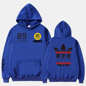 2019 New Men Women Hoodies harajuku Spring Sweatshirts Tokyo Bay Hoodies outwear Fashion Rubber powder Hip-Hop boys Clothes