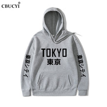 Load image into Gallery viewer, 2019 New Arrival Japan Harajuku Hoodies Tokyo City Printing Pullover Sweatshirt   Hip Hop Streetwear Men/Women Hooded Sweatshir