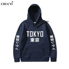 Load image into Gallery viewer, 2019 New Arrival Japan Harajuku Hoodies Tokyo City Printing Pullover Sweatshirt   Hip Hop Streetwear Men/Women Hooded Sweatshir