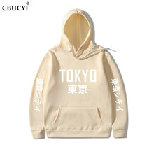 Load image into Gallery viewer, 2019 New Arrival Japan Harajuku Hoodies Tokyo City Printing Pullover Sweatshirt   Hip Hop Streetwear Men/Women Hooded Sweatshir