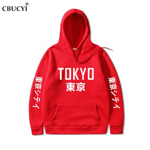 Load image into Gallery viewer, 2019 New Arrival Japan Harajuku Hoodies Tokyo City Printing Pullover Sweatshirt   Hip Hop Streetwear Men/Women Hooded Sweatshir