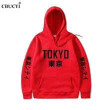 Load image into Gallery viewer, 2019 New Arrival Japan Harajuku Hoodies Tokyo City Printing Pullover Sweatshirt   Hip Hop Streetwear Men/Women Hooded Sweatshir