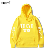 Load image into Gallery viewer, 2019 New Arrival Japan Harajuku Hoodies Tokyo City Printing Pullover Sweatshirt   Hip Hop Streetwear Men/Women Hooded Sweatshir