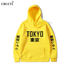 Load image into Gallery viewer, 2019 New Arrival Japan Harajuku Hoodies Tokyo City Printing Pullover Sweatshirt   Hip Hop Streetwear Men/Women Hooded Sweatshir